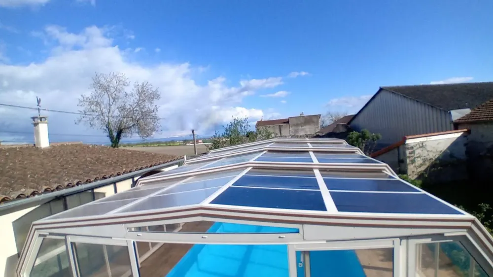 Installation abris de piscine à Ternay