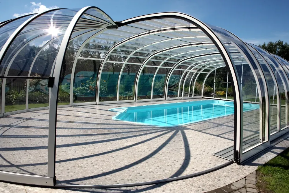 17 Abris de piscine Haut rotonde  (6)